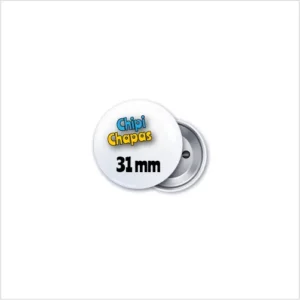 Chapa redonda 31 mm