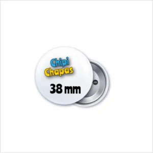 Chapa redonda 38 mm