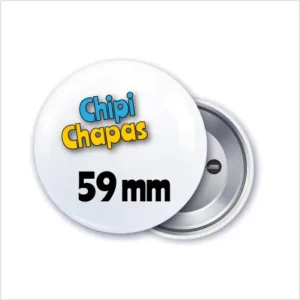Chapa redonda 59 mm